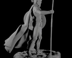 Изделие, отпечатано със SLA смола от SiR Forg3D