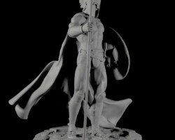 Изделие, отпечатано със SLA смола от SiR Forg3D