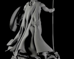 Изделие, отпечатано със SLA смола от SiR Forg3D