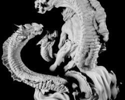 Изделие, отпечатано със SLA смола от SiR Forg3D