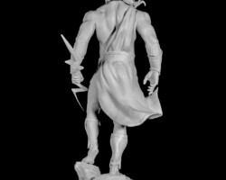 Изделие, отпечатано със SLA смола от SiR Forg3D