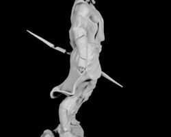 Изделие, отпечатано със SLA смола от SiR Forg3D