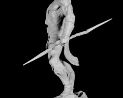 Изделие, отпечатано със SLA смола от SiR Forg3D